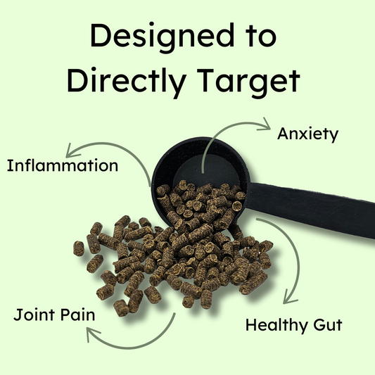 The best high-potency full spectrum CBD pellets for horse joint pain.